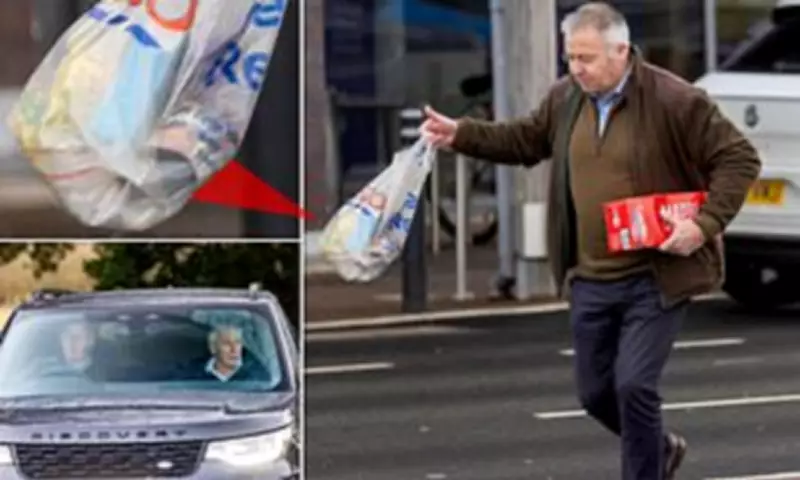 Andrew's Security Team Stock Up on Lager and Noodles After Police Release
