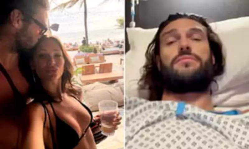Andy Carroll Shares Loving Holiday Snap with Girlfriend Lou Teasdale After Surgery