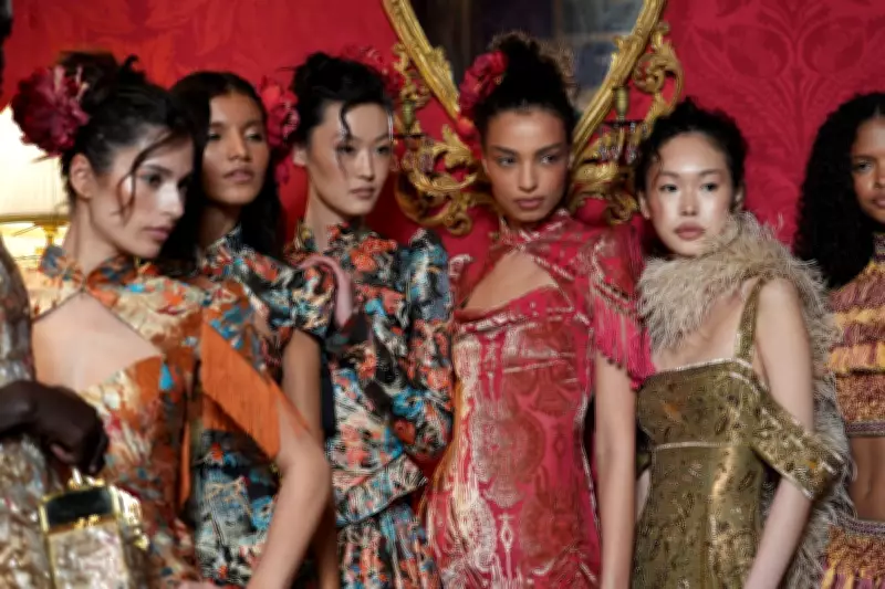 Annie's Brings Flamenco Glamour to London Fashion Week with Vintage Opulence