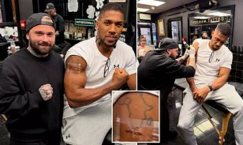 Anthony Joshua Honours Late Friends with Memorial Tattoo After Tragic Crash