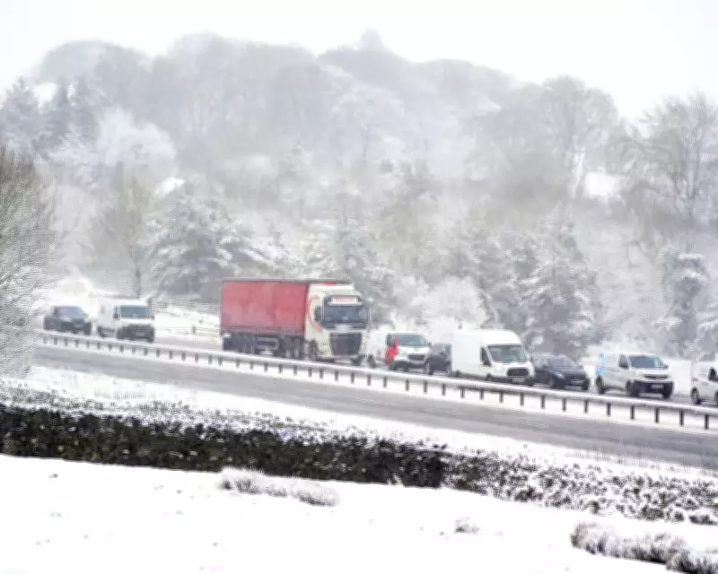 Arctic Blast Shuts Major Pennine Road Amid Snow and Ice Warnings