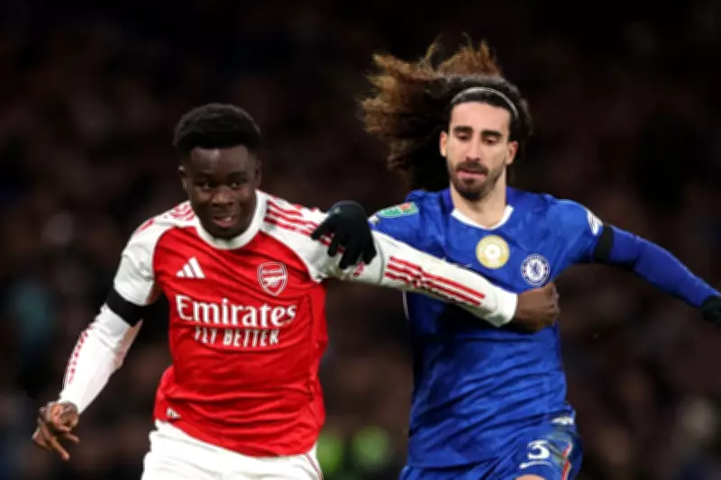 Arsenal vs Chelsea Carabao Cup Semi-Final: Gunners Defend Slim Lead in High-Stakes London Derby