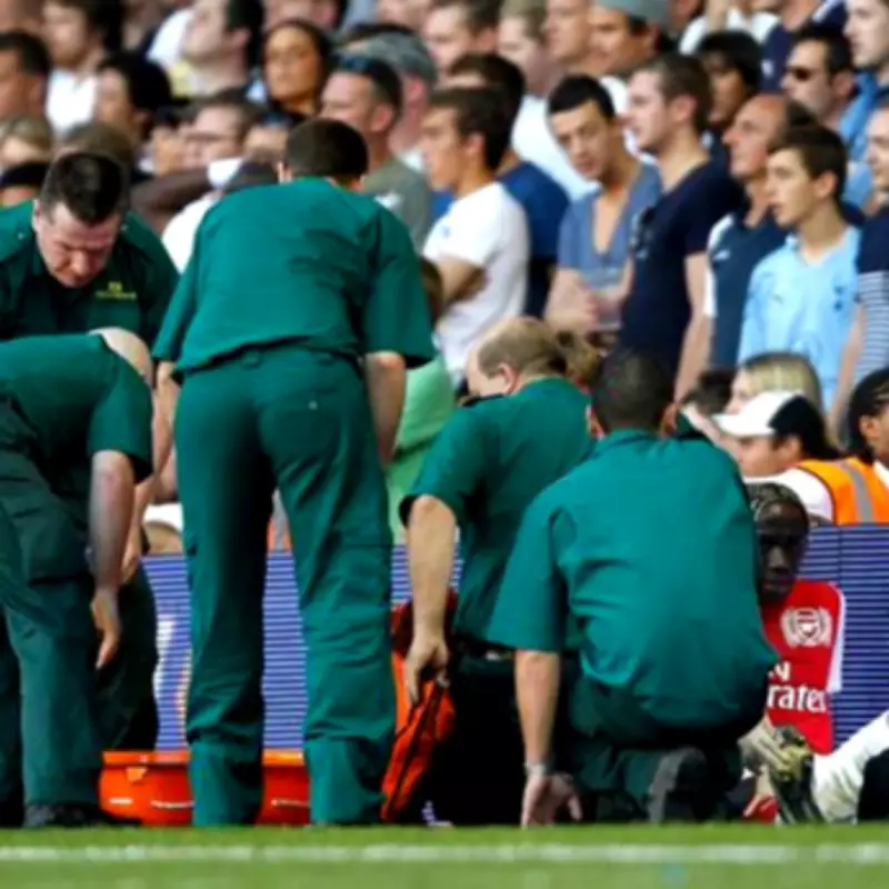 Arsenal's Sagna Suffered Double Leg Break in Dramatic 2011-12 Season
