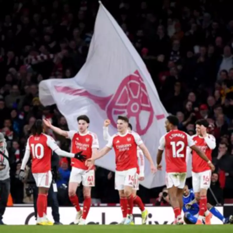 Arsenal's Title Charge: Eight Wins from Glory as Man City Chase Intensifies