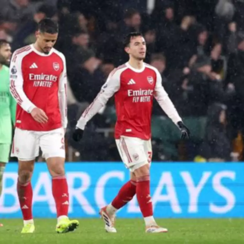 Arsenal's Title Hopes Dented as Wolves Fight Back from Two-Goal Deficit