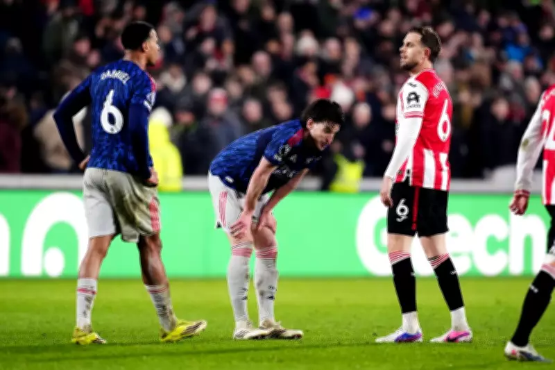 Arsenal's Title Hopes Dented by Brentford Draw as Lead Over City Narrows