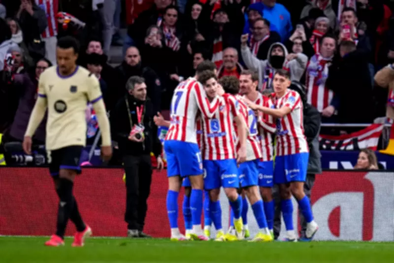 Atletico Madrid Demolish Barcelona 4-0 in Copa del Rey First Leg