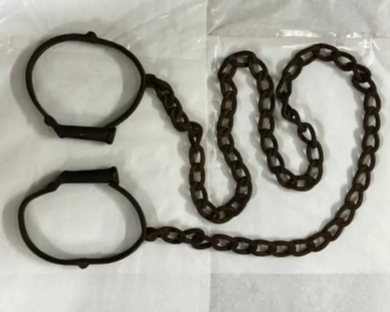 Auction of Slave Shackles Sparks Outrage Over Profiting from Historical Trauma
