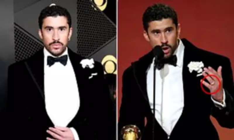 Bad Bunny's Grammys Ring Sparks Engagement Rumours, But Source Says It's Just a Cartier Gift