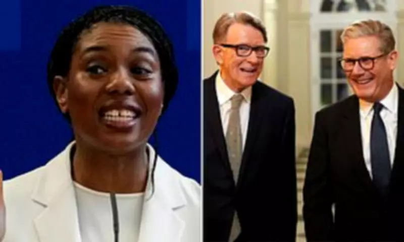 Badenoch Slams Starmer as Chief of Staff Quits Over Mandelson Scandal