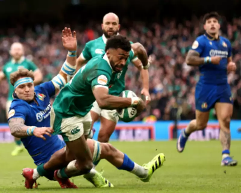 Baloucoune's Try Rescues Ireland in Tense Six Nations Clash Against Italy