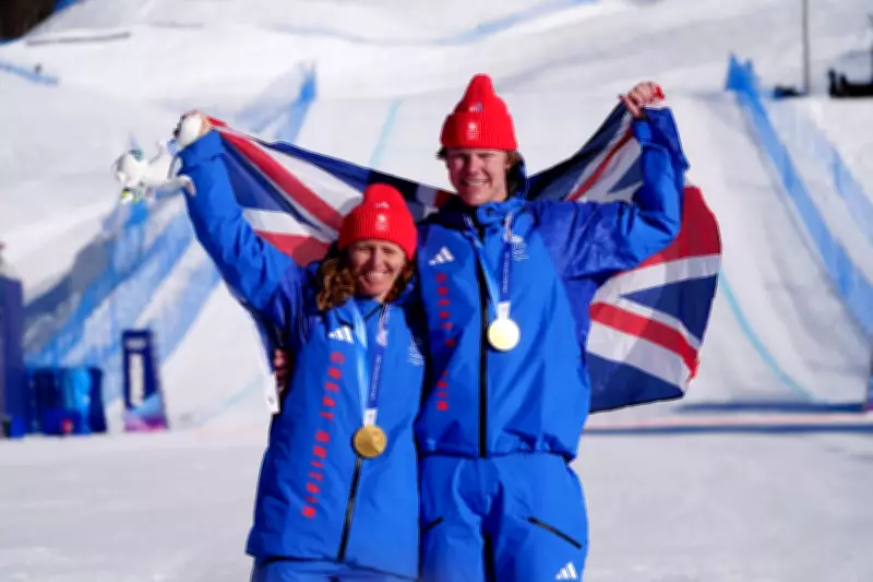Bankes and Nightingale Secure Historic Snowboard Gold for Great Britain
