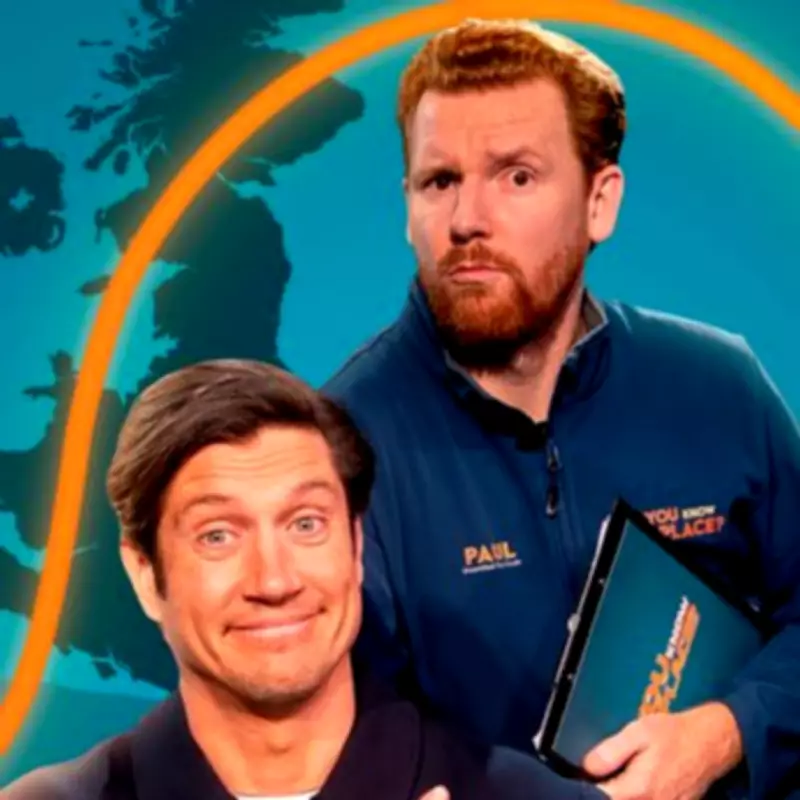 BBC's New Quiz Show 'Do You Know Your Place?' Launches with Vernon Kay and Paul Gorton