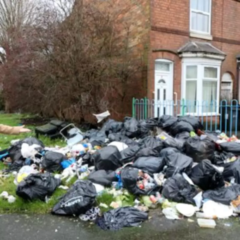 Birmingham's Historic Park Overrun by Rubbish and Rats Amid Bin Strikes