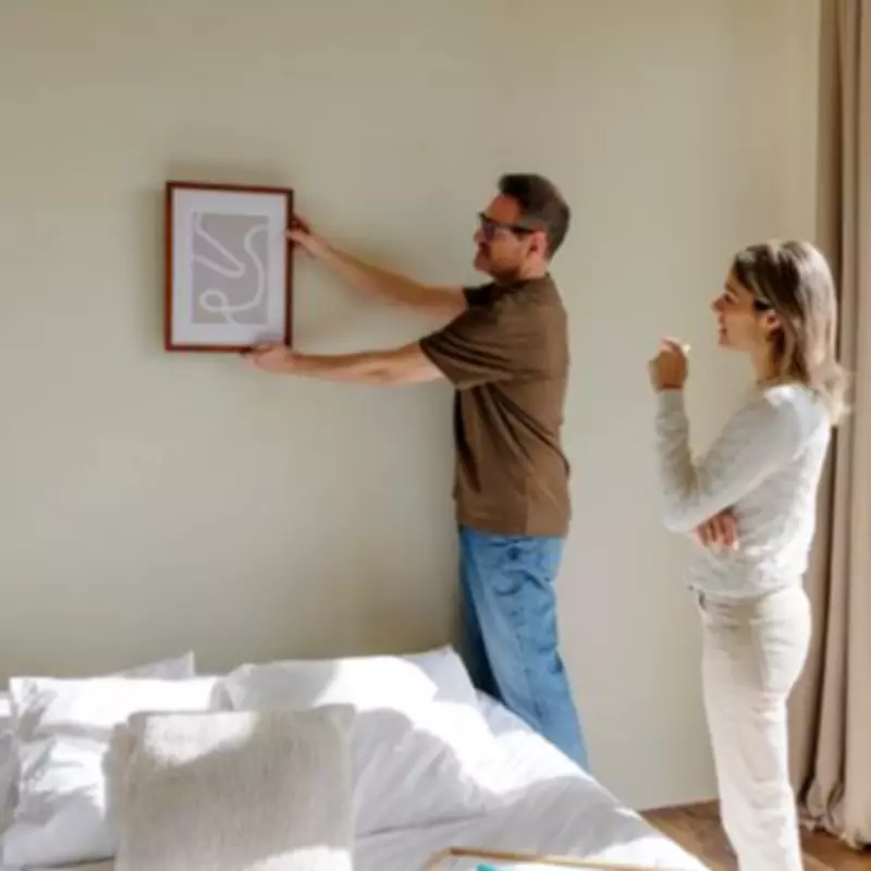 B&M's £5 Textured Canvas Art Creates Calm, Cosy Rooms on a Budget