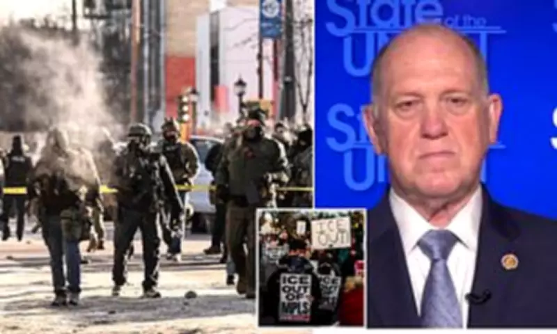 Border Czar Defends ICE Agents Wearing Masks Amid Rising Threats