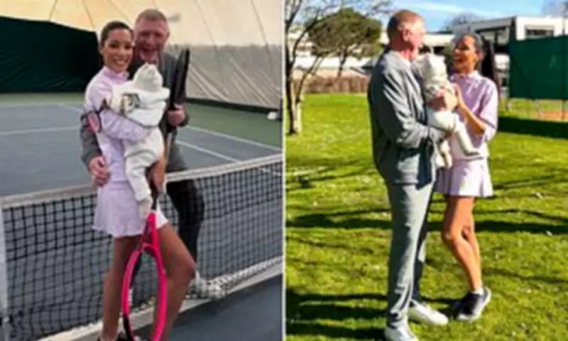 Boris Becker Shares Family Tennis Day as Wife Returns to Court Post-Baby