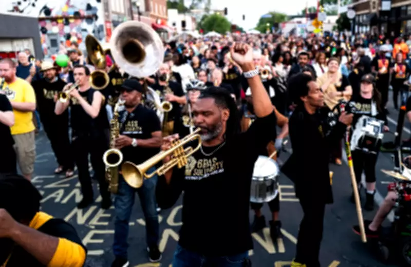 Brass Solidarity Band Brings Hope Through Music in Minneapolis Amid Grief