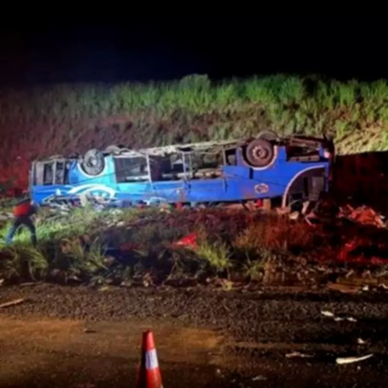 Brazil Bus Crash: Eight Dead, 45 Injured in São Paulo Highway Tragedy