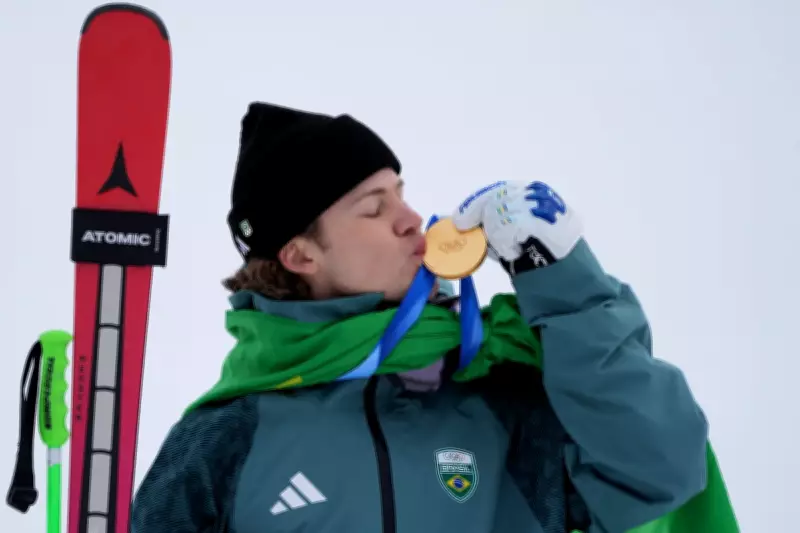Brazilian Skier Lucas Pinheiro Braathen Wins Historic Winter Olympics Gold
