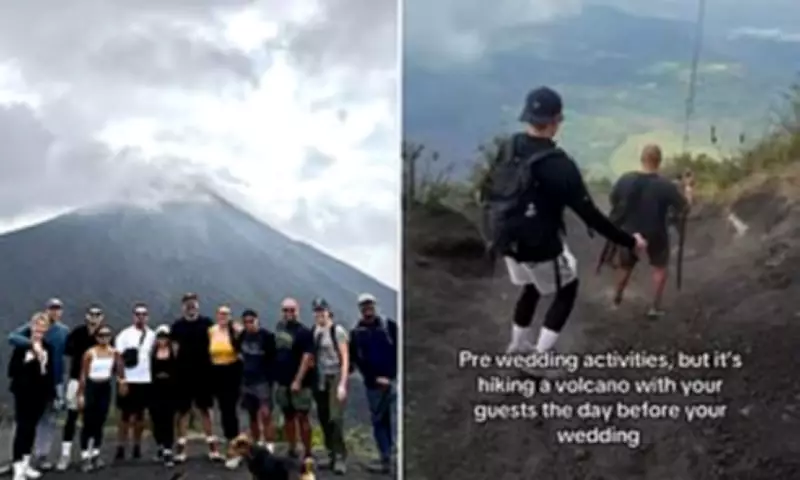 Bride Defends Volcano Hike Wedding Activity After TikTok Backlash