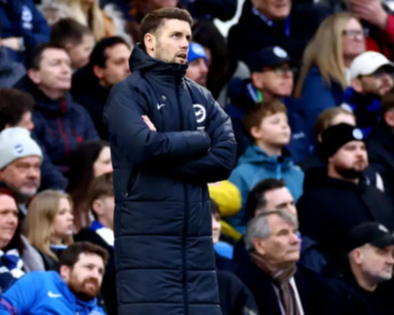Brighton Fans Turn on Hürzeler as Pressure Mounts After One Win in 12 Matches