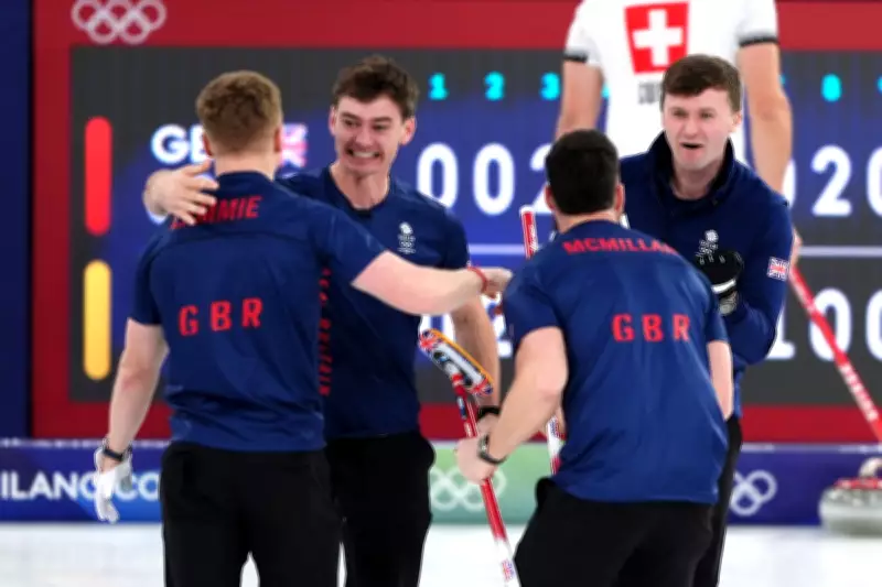 Britain's Curling Team Secures Olympic Final Spot with Victory Over Switzerland