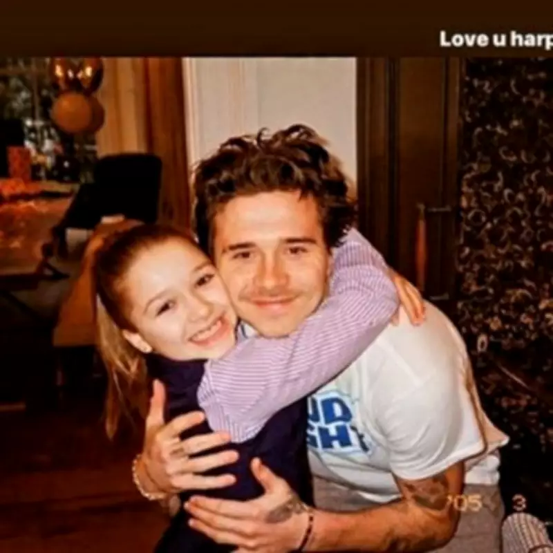 Brooklyn Beckham's 'Secret Message' to Harper Amid Family Feud Revealed