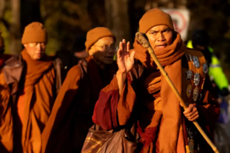 Buddhist Monks Complete 15-Week Peace Walk to Washington DC, Propose National Holiday