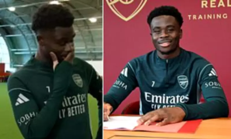 Bukayo Saka Moved to Tears by Parents' Letter After Signing £300k Arsenal Deal