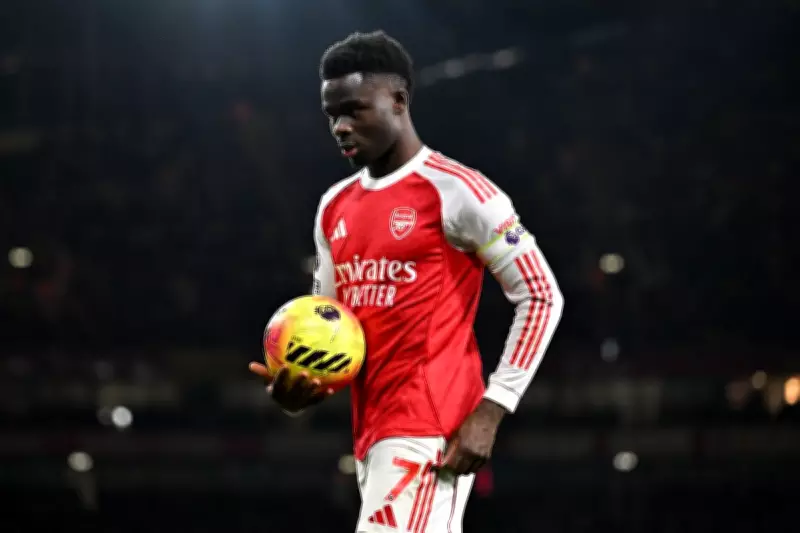 Bukayo Saka Signs Record Arsenal Deal, Becoming Club's Highest-Paid Player