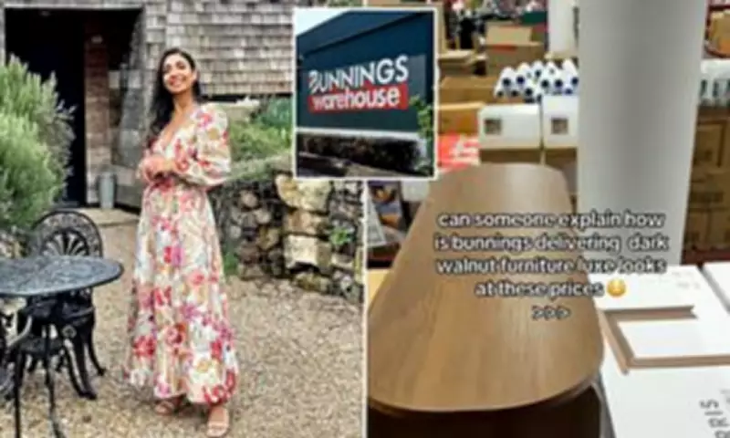 Bunnings Stuns Shoppers with Designer-Style Tables Under $50 in Dark Walnut
