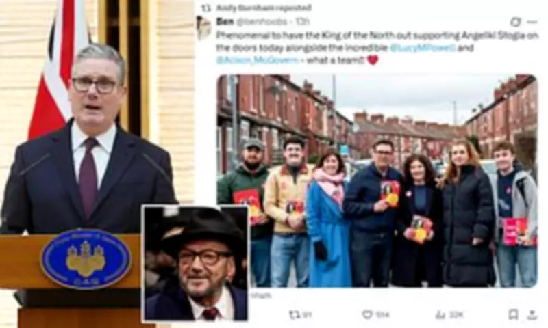 Burnham's 'King of the North' Retweet Fuels Labour Tensions Ahead of Gorton & Denton By-Election