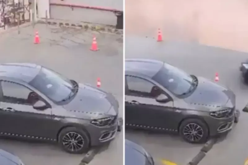 Cairo Petrol Station Plunges into 15-Metre Sinkhole, Injuring Two