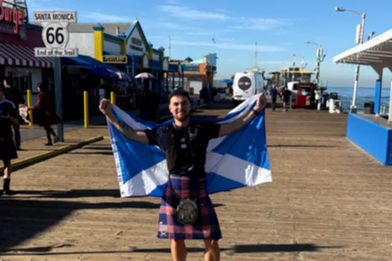 Campaigner Craig Ferguson Begins 3,000-Mile Tartan Trek Across US for Mental Health