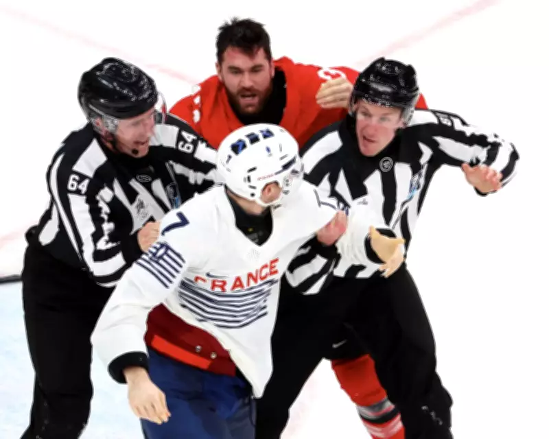 Canada's Tom Wilson Breaks Olympic Norm with Brawl in Victory Over France