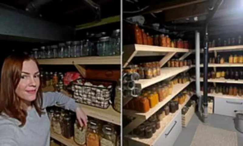 Canadian Mother Builds Basement Supermarket to Combat Rising Food Costs