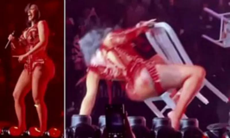 Cardi B Blames Government After Stage Fall, Continues Political Commentary