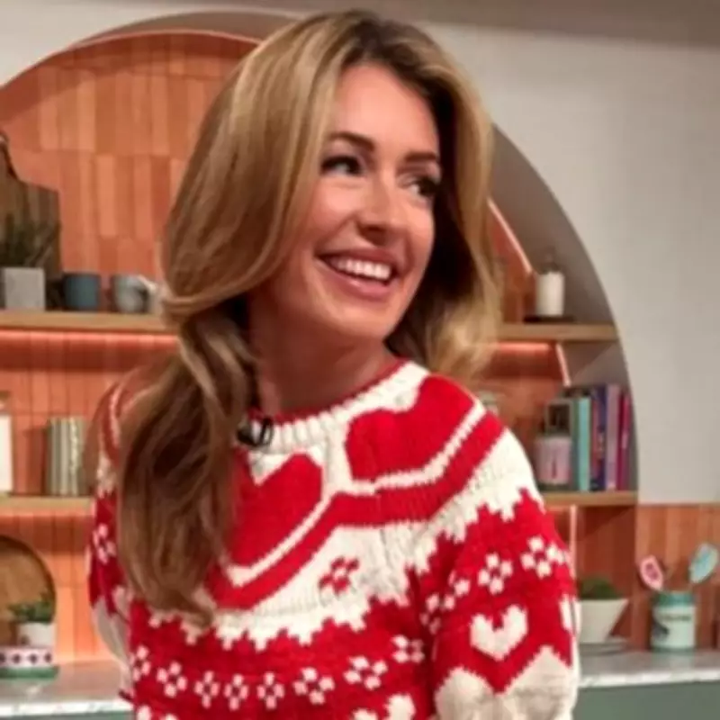 Cat Deeley's Heart Print Jumper Back in Stock for Valentine's Day Fashion