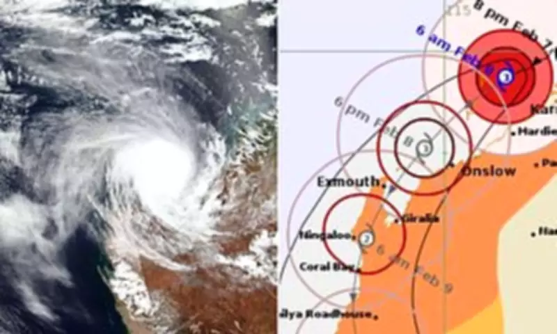 Category Three Cyclone Mitchell Threatens Western Australia with Destructive Winds