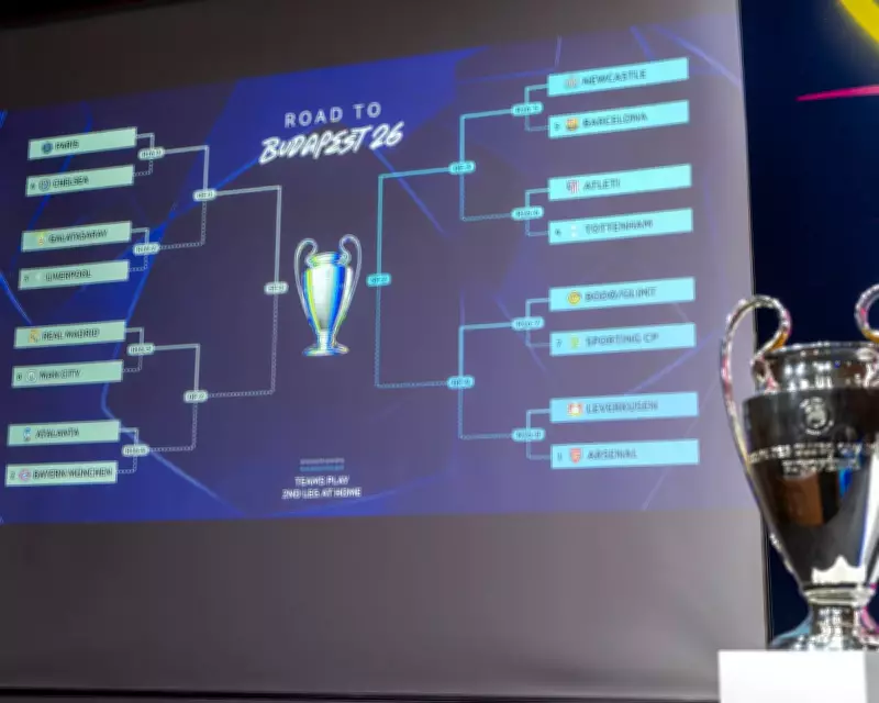 Champions League Last-16 Draw Unveils Epic English-Heavy Clashes