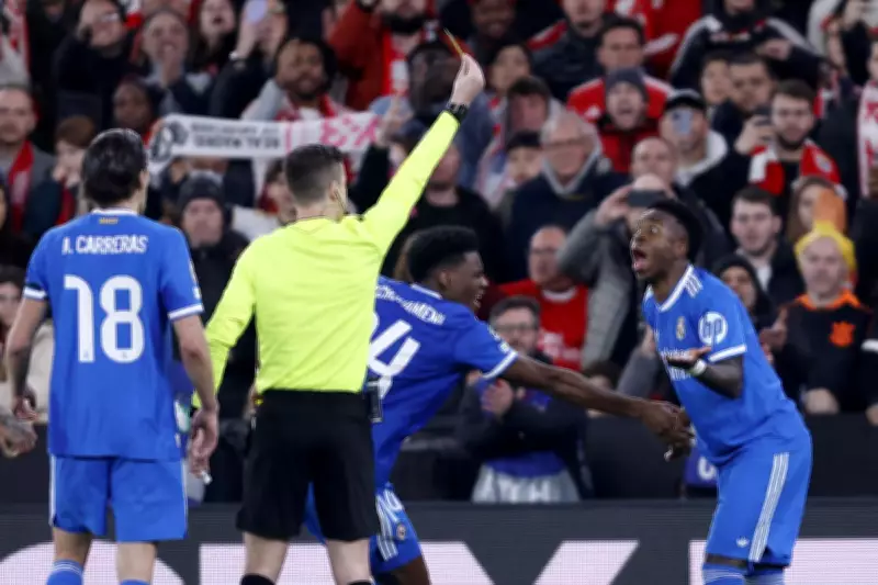 Champions League Match Halted Over Alleged Racist Incident Involving Vinicius Jr