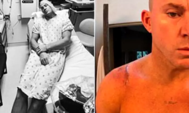 Channing Tatum Reveals Major Shoulder Surgery Scar After Injury