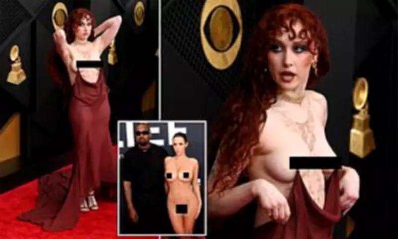 Chappell Roan's Topless Grammys Stunt Aimed to Outdo Kanye and Bianca, Expert Says