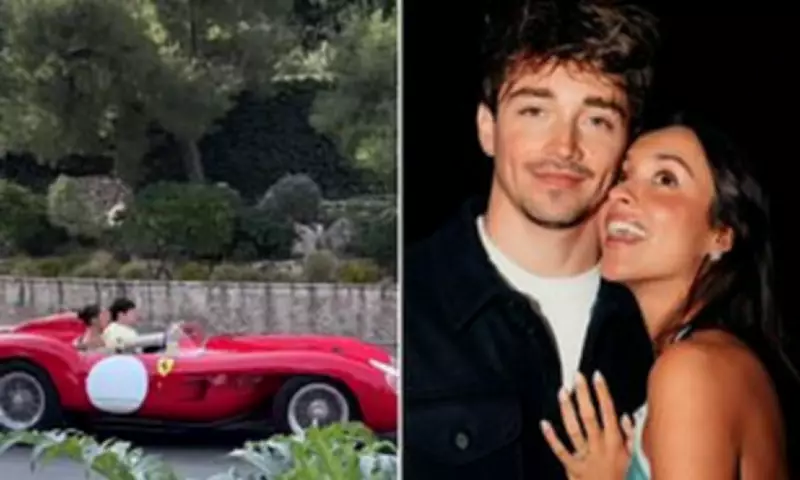 Charles Leclerc Marries Alexandra Saint Mleux in Lavish Ferrari Ceremony
