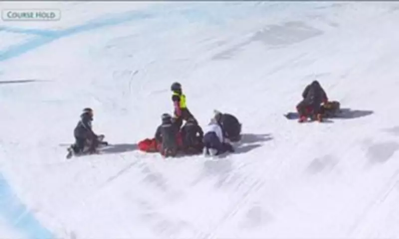 Chemmy Alcott's Emotional Reaction to Lindsey Vonn's Olympic Downhill Crash