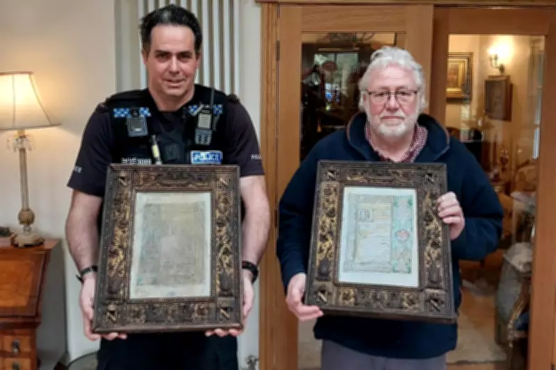 Classic TV Show Lovejoy Aids Recovery of Stolen Napoleon III Plaques