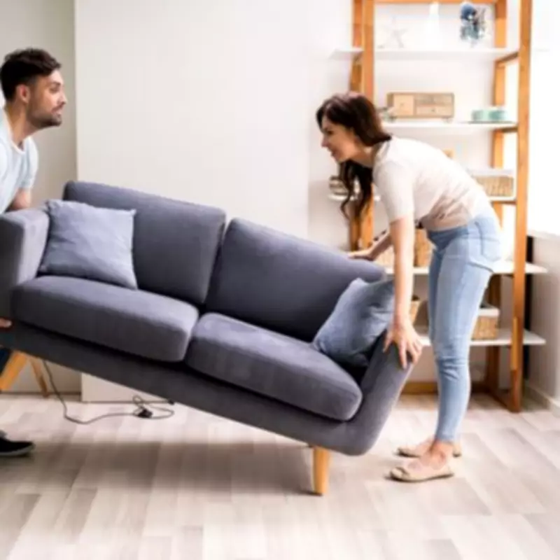 Couple Discovers Cat Trapped Inside Second-Hand Sofa After Hearing Mysterious Noises