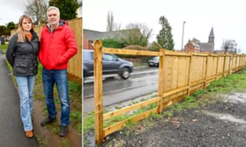 Couple Forced to Remove Safety Fence for Autistic Son Over 30cm Height Dispute