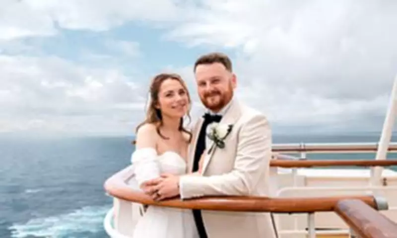 Couple's Love Story Blossomed on Cruise Ship, Leading to Sea Wedding